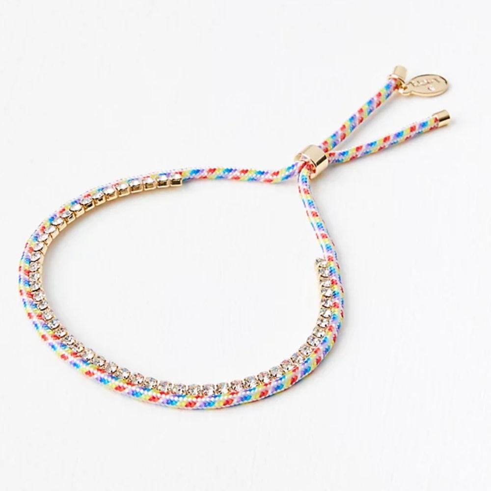 NWT Loft Sparkle Pull Tie Bracelet